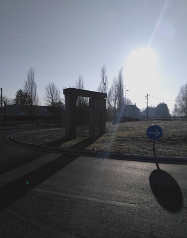 Megalithic gate
