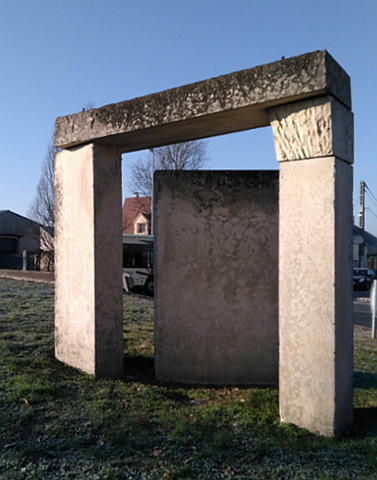 Megalithic gate
